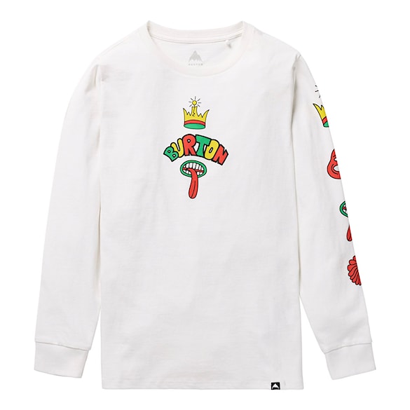 Tričko Burton Kids Counterbalance 26 LS stout white 2025 - 1