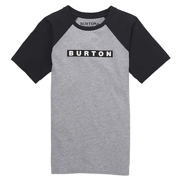 T-shirt Burton Kids Vault SS grey heather 2023 - 1