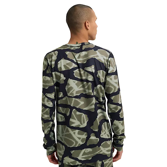 Tričko Burton Lightweight X Crew graffiti camo 2026 - 2