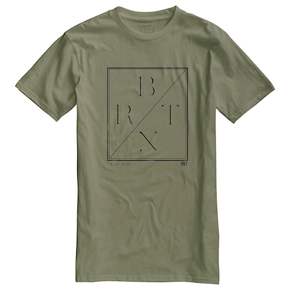 Tričko Burton Lurch Ss light olive 2016 - 1