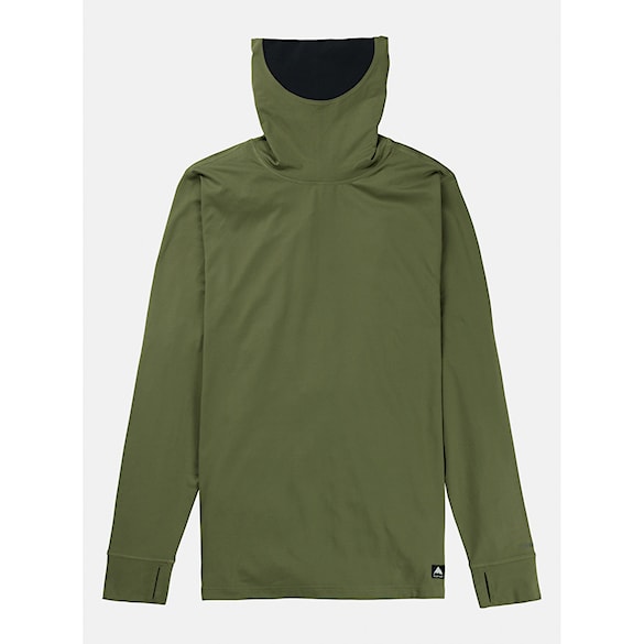 Tričko Burton Midweight Long Neck forest moss 2025 - 4