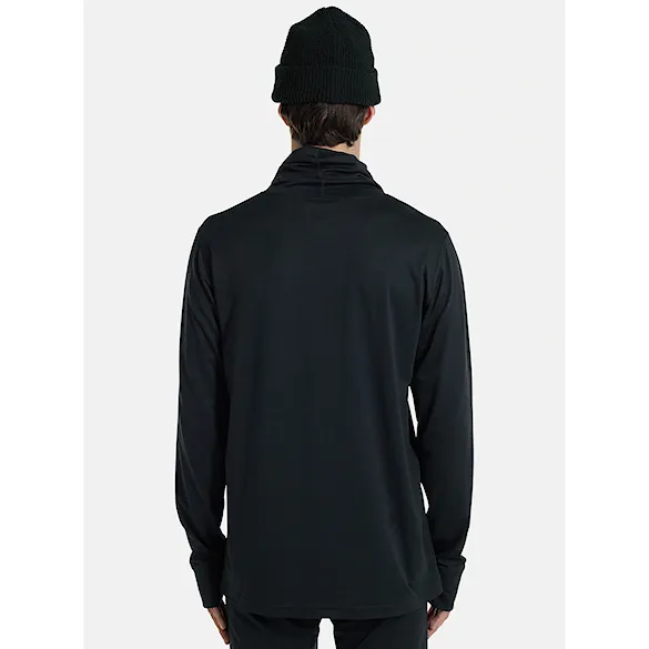 Tričko Burton Midweight Long Neck true black 2026 - 2