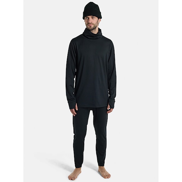 Tričko Burton Midweight Long Neck true black 2026 - 3