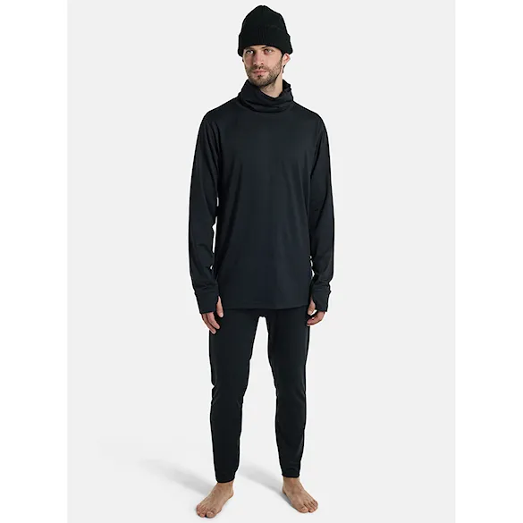 Tričko Burton Midweight Long Neck true black 2026 - 3