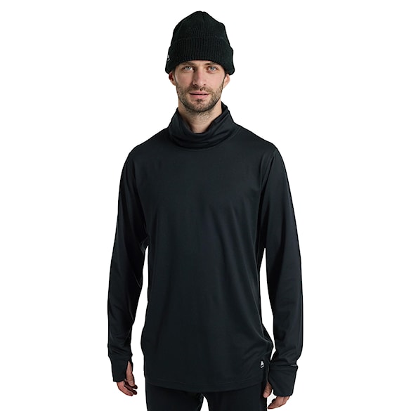 Tričko Burton Midweight Long Neck true black 2026 - 1