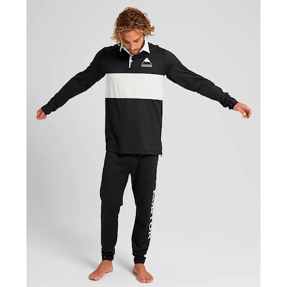 Tričko Burton Midweight Rugby true black/stout white 2024 - 3