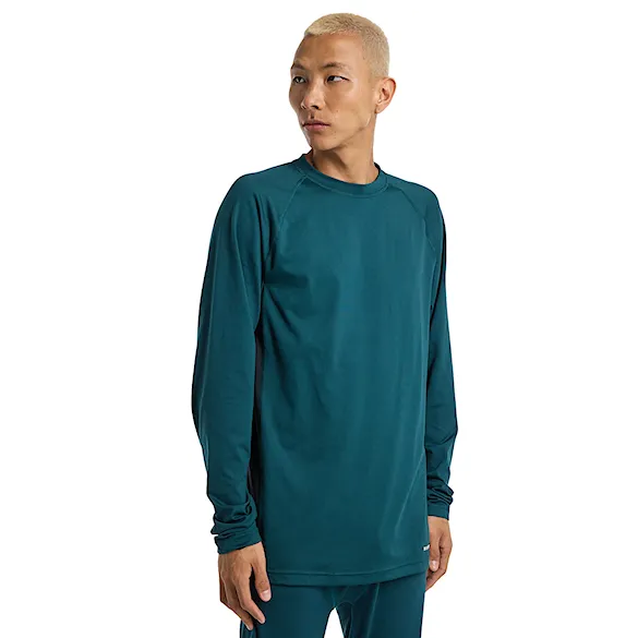 Koszulka Burton Midweight X Crew deep emerald 2025 - 1