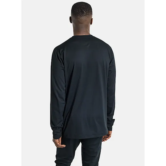 Tričko Burton Midweight X Crew true black 2025 - 2