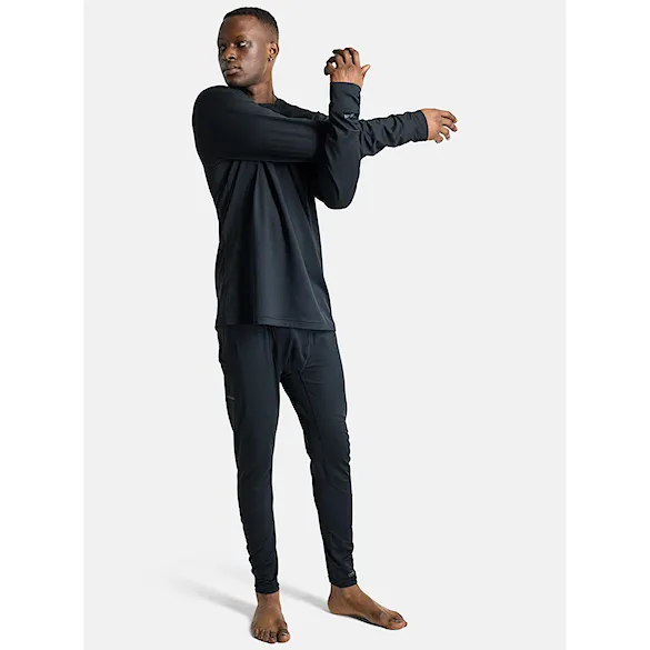 Tričko Burton Midweight X Crew true black 2025 - 3