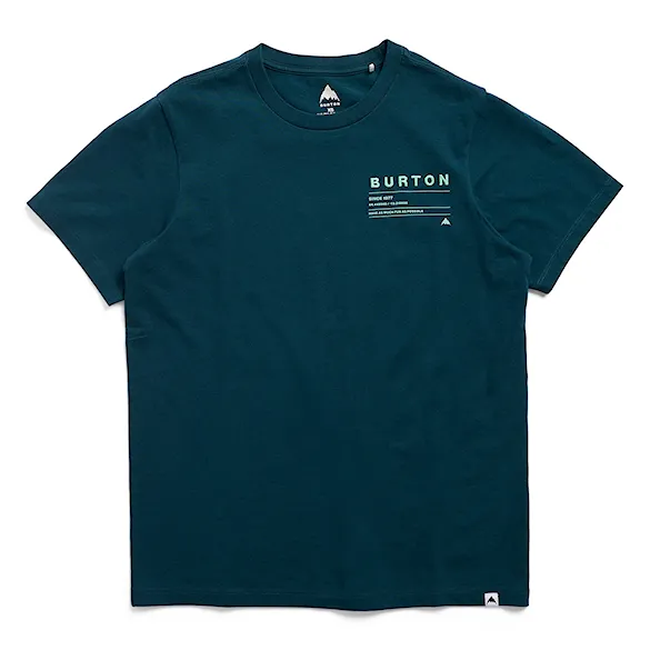 Tričko Burton Moretown SS atlantic teal 2026 - 4
