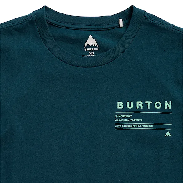 Tričko Burton Moretown SS atlantic teal 2026 - 5