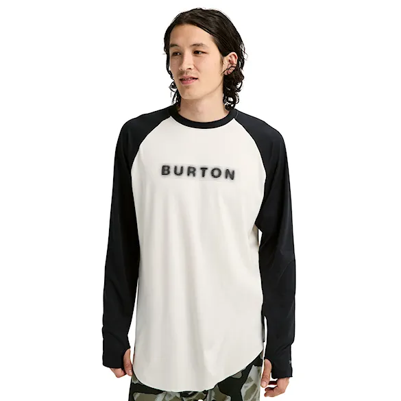 Tričko Burton Roadie Tech Crew stout white/true black 2026 - 2