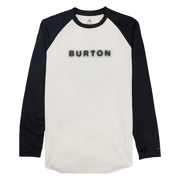 Tričko Burton Roadie Tech Crew stout white/true black 2026 - 3