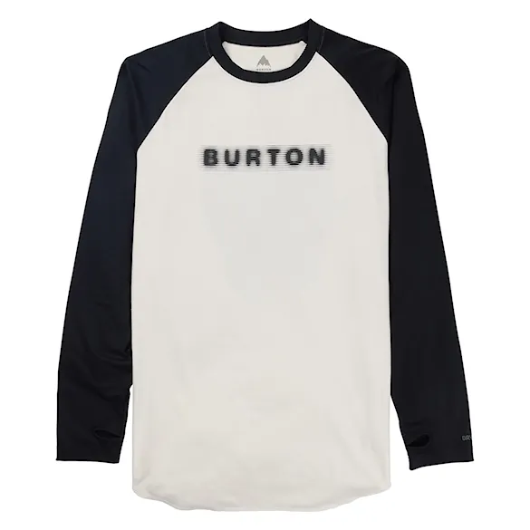 Tričko Burton Roadie Tech Crew stout white/true black 2026 - 3