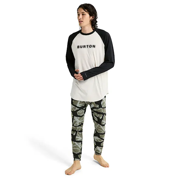 Tričko Burton Roadie Tech Crew stout white/true black 2026 - 4