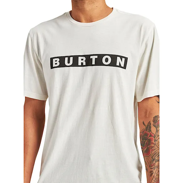 Koszulka Burton Vault SS stout white 2024 - 3