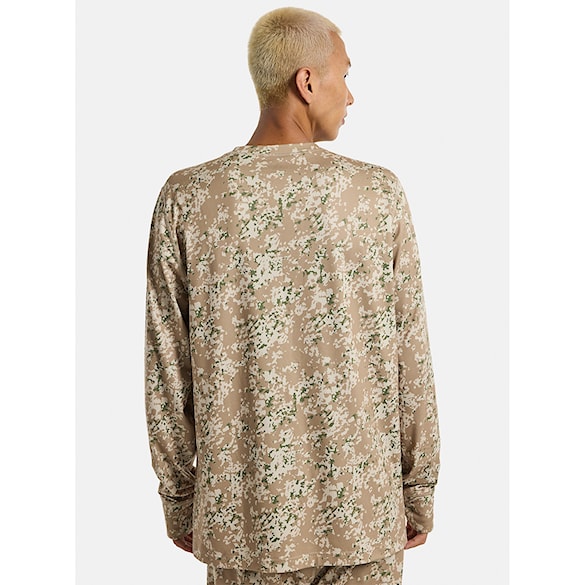 Koszulka Burton Wms Midweight Crew snowfall camo 2025 - 2