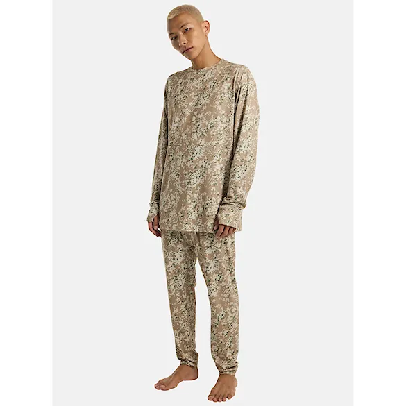 Koszulka Burton Wms Midweight Crew snowfall camo 2025 - 3