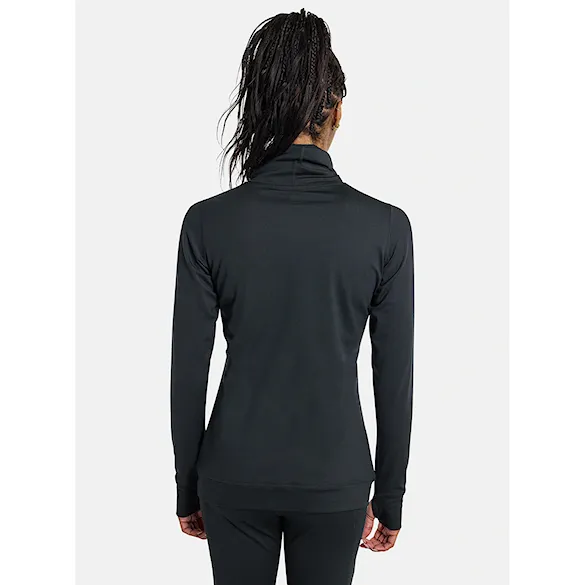 Koszulka Burton Wms Midweight Long Neck true black 2026 - 2