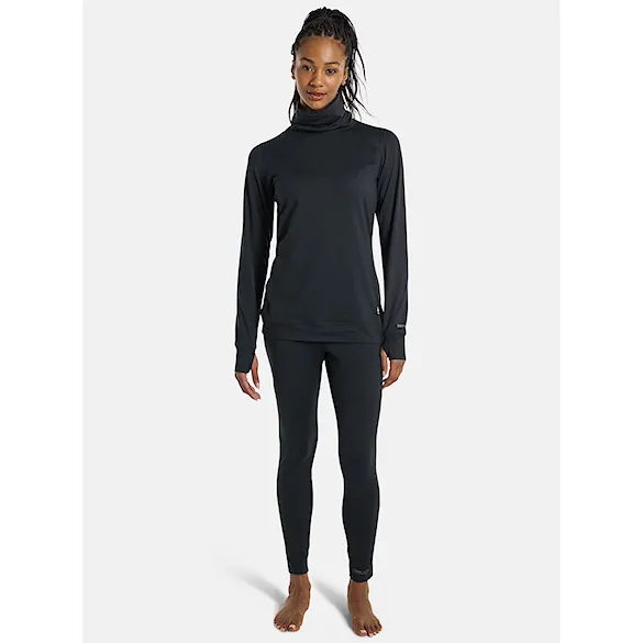 Koszulka Burton Wms Midweight Long Neck true black 2026 - 3