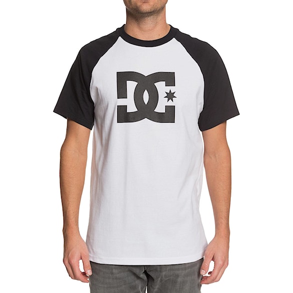 Tričko DC Star Raglan 2 snow white/black 2020 - 1