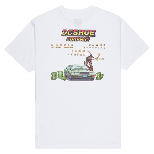 T-shirt DC Two Bit HSS white 2025 - 1