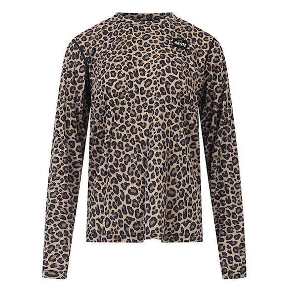 Tričko Eivy Loose Fit Merino Wool Top leopard 2026 - 4