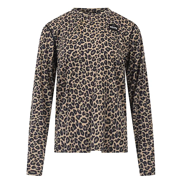 Tričko Eivy Loose Fit Merino Wool Top leopard 2026 - 4