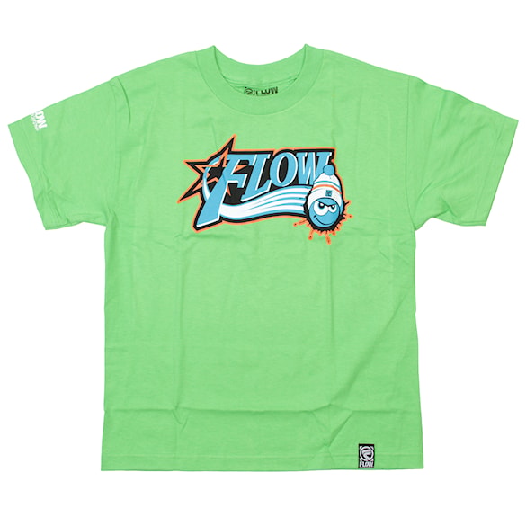 Tričko Flow Mascot Youth lime 2013 - 1