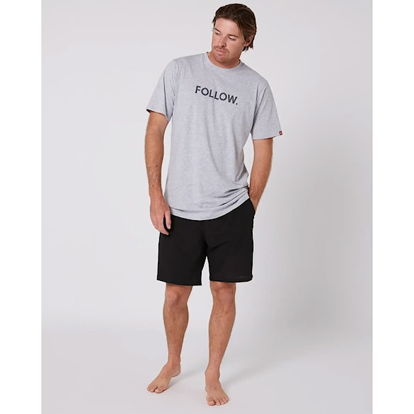 Tričko Follow Logo grey heather 2025 - 4
