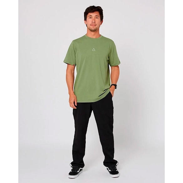 T-shirt Follow Stitched olive 2026 - 5