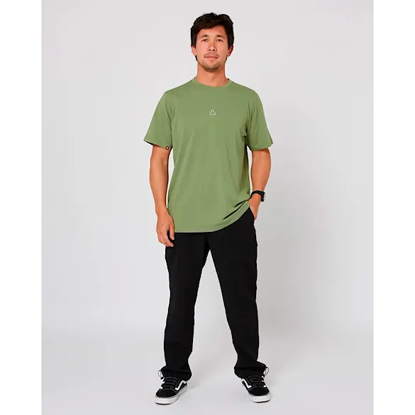 T-shirt Follow Stitched olive 2026 - 5