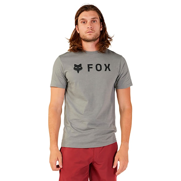 Koszulka Fox Absolute SS Premium heather graphite 2025 - 1
