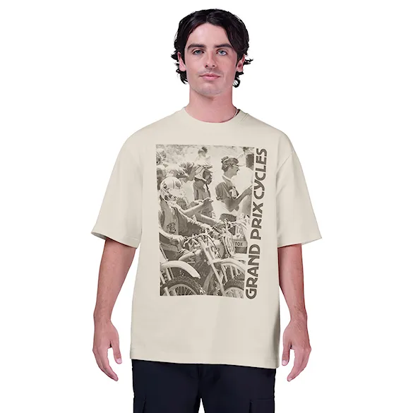 Tričko Fox Circa 74 Oversized SS off white 2025 - 1