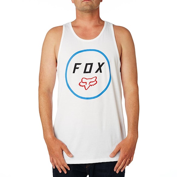 Tílko Fox Settled Premium Tank optic white 2018 - 1