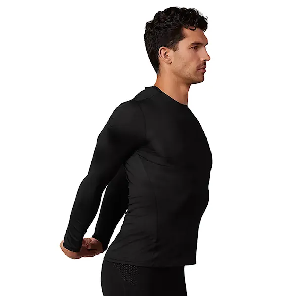T-shirt Fox Tecbase LS Shirt black 2026 - 5