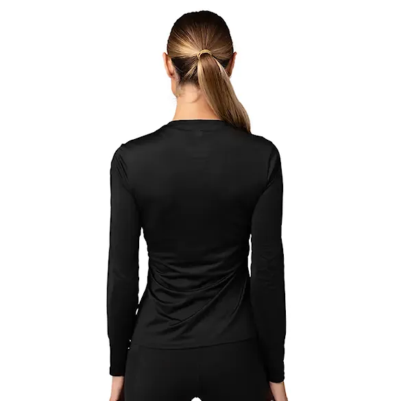 T-shirt Fox Wms Tecbase LS Shirt black 2025 - 2