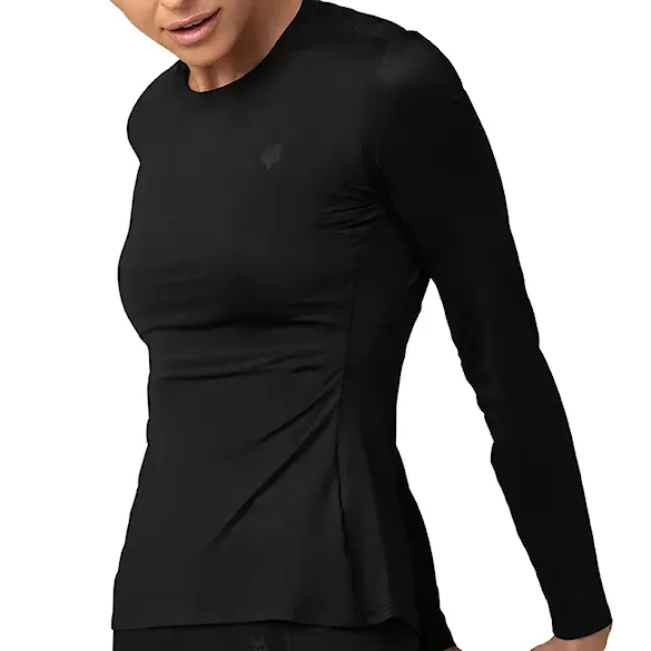 T-shirt Fox Wms Tecbase LS Shirt black 2025 - 5