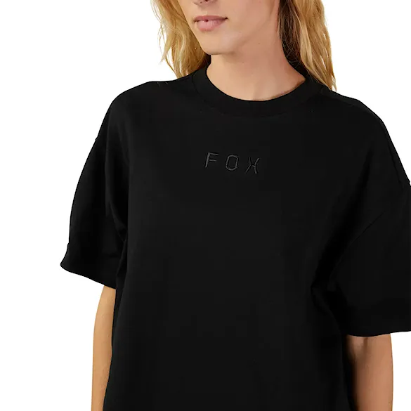 T-shirt Fox Wms Wordmark OS SS black 2025 - 3