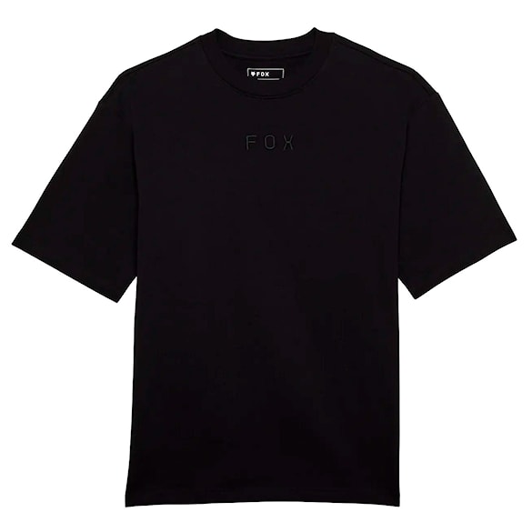 Koszulka Fox Wordmark Heavyweight SS black 2026 - 3