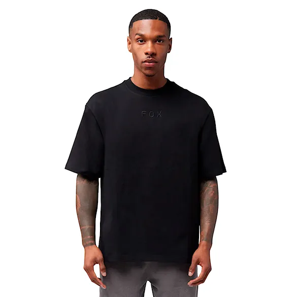 Tričko Fox Wordmark Heavyweight SS black 2026 - 1