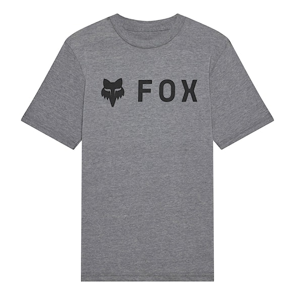 Tričko Fox Youth Absolute SS heather dark grey 2026 - 1