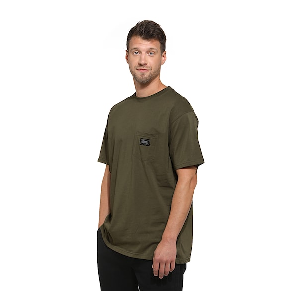 Koszulka Horsefeathers Alpha burnt olive 2025 - 2