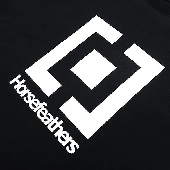 Tričko Horsefeathers Base black 2026 - 5