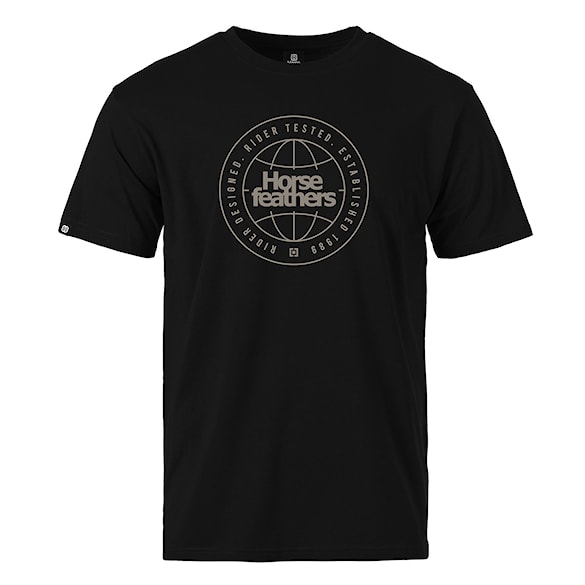 T-shirt Horsefeathers Global black 2026 - 2