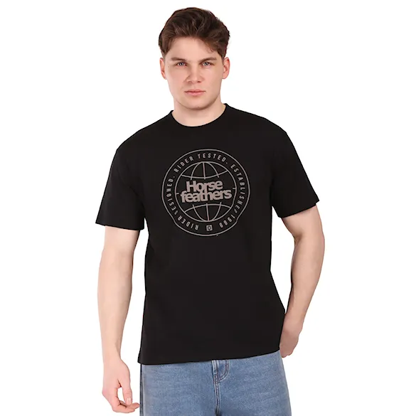 T-shirt Horsefeathers Global black 2026 - 1