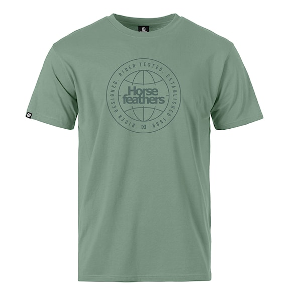 T-shirt Horsefeathers Global iceberg green 2026 - 3