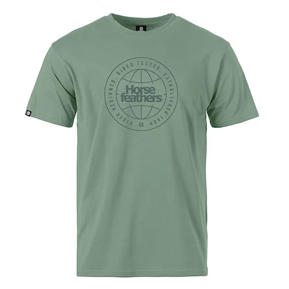 T-shirt Horsefeathers Global iceberg green 2026 - 3