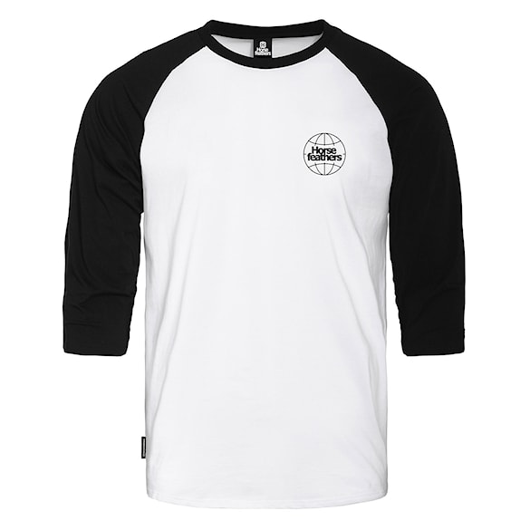 T-shirt Horsefeathers Global Raglan white/black 2026 - 4