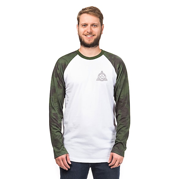 Tričko Horsefeathers Grizzly LS cloud camo 2019 - 1